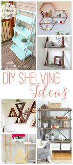 Take this project for example that will teach you how to make floating shelves even if you have. Diy Shelves 18 Diy Shelving Ideas