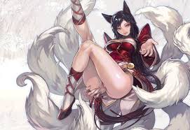 Ahri From Lol Blow Dick And Fuck Pussy Cosplay Alicebong - CosXplay.com