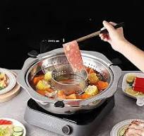 Amazon.com: IEUDNS Hotpot Pot Shabu Shabu Pot Cooker with ...
