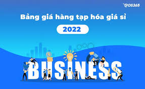 Bảng giá hàng tạp hóa giá sỉ cụ thể, chi tiết nhất 2025