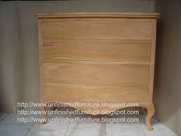 Unfinished Mahogany Furniture Isabelina Dresser 4 Drawer Made Of Fine Solid Kiln Dry Mahogany Wo Italian Style Furniture Raw Furniture French Style Furniture