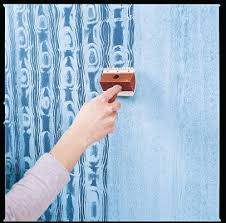 Paint roller, painters tape, painting combs, … Unique Wall Painting Techniques For The Diy Homeowner Wall Painting Techniques Wall Painting Decor Wall Painting