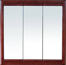 It will come with temporary tape on it. Medicine Cabinets Mirrors Sinere Home Decor