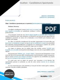 Écrire une lettre de candidature spontanée est bien plus complexe que pour une candidature classique. 4 Exemple Lettre De Motivation Candidature Spontanee Entretien D Embauche Motivation