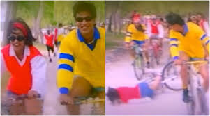 Shahrukh khan and kajol work with electrifying chemistry. World Bicycle Day Kajol Shah Rukh Khan S Bike Ride Ended Badly In Kuch Kuch Hota Hai And Here S Proof Entertainment News The Indian Express