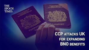 Looking for online definition of bno or what bno stands for? Uk S New Route For Bno Passport Holders Shake The Ccp S Iron Grip On Hong Kongers Youtube