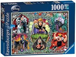 Ravensburger bietet eine breite palette an puzzles, 3d puzzles, kreative hobbys, lernspiele, wissenschaftliche spiele, gesellschaftsspiele. Ravensburger Disney Bose Frau 1000 Teile Puzzle Ravensburger Disney Puzzles Ravensburger Ravensburger Puzzle