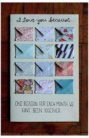 Relationship Scrapbook Ideas Boyfriends I Love You Because Anniversarygifts Hu Boyfriend Crafts Anniversary Scrapbook Birthday Gifts For Boyfriend Diy