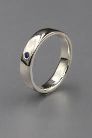 Sterling Silver Sapphire Ring Sapphire Ring Women Aaa Sapphire Real Sapphire Simple Wedding Band Blue Stone Ring Flush Set Mens Ring Blue Stone Ring Women Rings Fashion Rings