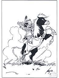 indian on horse horses in 2021 coloring pages pictures cerise pour les enfants coloriages