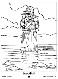 Naaman is healed coloring sheet bltidm. 1 Free Coloring Pages Naaman Healed Of Leprosy Coloring Page