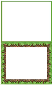 Über 7 millionen englischsprachige bücher. Blank Food Tent Template I Ve Had A Really Hard Time Finding Free Templates Online But I F Minecraft Invitations Minecraft Birthday Minecraft Birthday Party