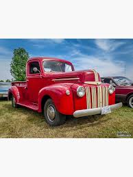 Image result for Red 1946 Truck