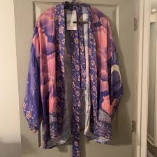 Spell The Gypsy Collective Tops Spell Mystic Luna Short Robe Purple Poshmark