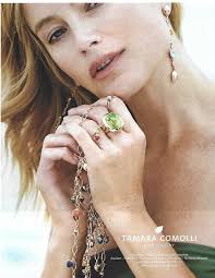 Hot tamara jewellery Online Tamara Comolli Fine Jewelry Print Ad Necklace  Rings with Model
