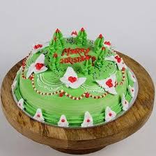 Leading up to christmas next week, i have a couple of christmas cakes and a couple of christmas candy for ava's birthday, she had a gingerbread house building party! Christmas Cake Pista Online Cake Delivery Shop In Asansol