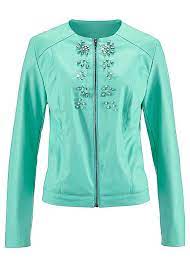 Embellished Faux Leather Jacket Leather Jackets Women Faux Leather Jackets Leather Outfit
