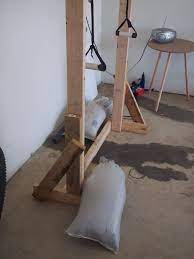I Ve Wanted A Freestanding Pull Up Unit For The Garage For A While I Ve Used A Door Mounted Bar For 2 1 2 Years So I Dec Diy Pull Up Bar Pull Up Bar Pull