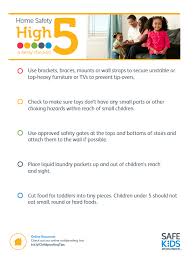 My High 5 Home Safety Home Safety Checklist Discipline Kids