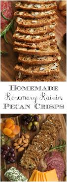 Copycat Rosemary Pecan Raincoast Crackers Recipe Cracker Recipes Food Homemade Crackers