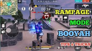 Free fire is the ultimate survival shooter game available on mobile. Free Fire Rampage Mode Tricks Tamil Rampage Mode Booyah Tips And Tricks Tamil Youtube