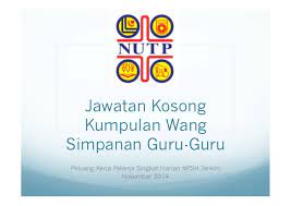 Bekas guru masih tidak menuntut rm13.58 juta wang caruman dalam kumpulan wang simpanan guru (kwsg) sehingga kini. Jawatan Kosong Kumpulan Wang Simpanan Guru Guru