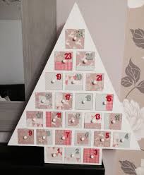 Home Decorated Advent Calendar Tree From Hobbycraft Wooden Advent Calendar Diy Advent Calendar Christmas Advent Calendar