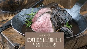 Anything you can think of, and a lot you can't! 5 Exotic Meat Of The Month Food For Net