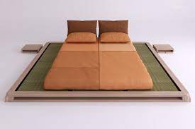 Summary list of best japanese platform beds: Japanese Aiko Low Bed With Tatami Original Straw Woven Mats