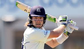 Will pucovski celebrates after scoring a century for victoria during day one of the sheffield shield. Will Pucovski Why Virat Kohli Co Should Be Wary Of Him The Week