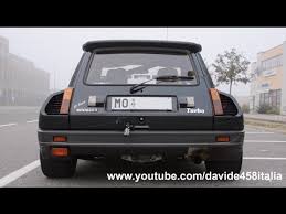 The r5 turbo served a dual purpose: Action Renault 5 Maxi Turbo Launch Flames Sound Youtube