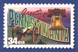 Greetings From America Pennsylvania Commemorative Stamps Postage Stamps Postage Stamps Usa