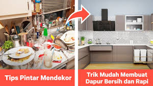 Jangan khawatir, karena hal itu bisa diatasi dengan menata rumah dengan benar meskipun ukuran rumah terbilang kecil dan barang anda cukup banyak. Trik Mudah Ini Bikin Dapur Kamu Selalu Bersih Dan Rapi Tips Pintar Mendekor Youtube