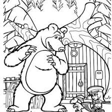 ursul si masha politista coloring pages bear coloring pages masha and the bear