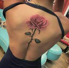 Rose bud body spider tattoo design. The Best Rose Back Tattoo Design Ideas Body Tattoo Art