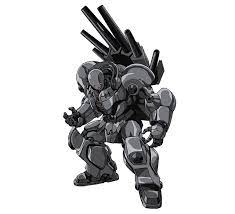It is his primary and favorite combat machine. Metal Knight From One Punch Man