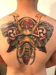 Elephant Samurai By Klaus Huber Hibernia Sydney Australia Elephant Tattoos Tattoos Badass Tattoos