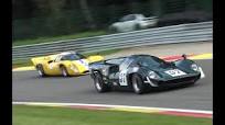 Impressive Onboard Lola T70 Mk3b C. Van Riet - E. Mestdagh : Spa Six Hours  2023 ! [HD]