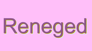 How To Pronounce And Say Reneged /uː/ is often a diphthong ʉw or. fastpronounce