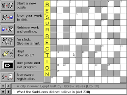 Maybe you would like to learn more about one of these? Bible Crossword Puzzles Game At Dosgames Com