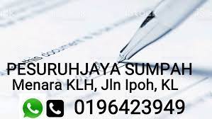 Commissioner for oaths in kuala lumpur. Pesuruhjaya Sumpah Menara Klh Jalan Ipoh Kl Kuala Lumpur Legal Services In Kuala Lumpur