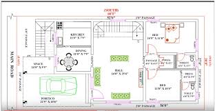 Small home floor plans 9×6 meter 30×20 feet. Three Bedroom 30x40 House Floor Plans Novocom Top