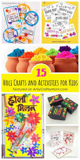 15 Amazingly Fun Holi Crafts And Activities For Kids Holi