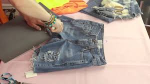 Take off your jeans and lay them on a flat surface. 8 Ways To Fray Denim Shorts Current Date Format F Y Outsons Men S Fashion Tips And Style Guide For 2020