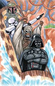 Star Wars Splash Mountain Scott Blair Star Wars Poster Star Wars Pictures Disney Star Wars