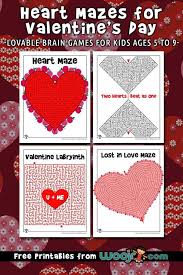 In simplest terms, a heart is a pump that pushes blood all over the body. Heart Mazes For Valentine S Day Woo Jr Kids Activities