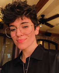 Awesome androgynous cut on curly hair. Pin On Hair But Not