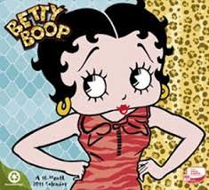 Black And Red Cartoon Characters Betty Boop 2011 Wall Calendar In 2020 Betty Cartoon Betty Boop Cartoon Betty Boop Art