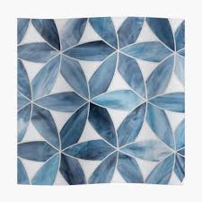 Flower Fields Clock In 2020 Ann Sacks Tiles Kitchen Tiles Backsplash Kitchen Flooring