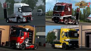 Renault T Truck Skins By Dreamcatcher Renault Trucks Dream Catcher